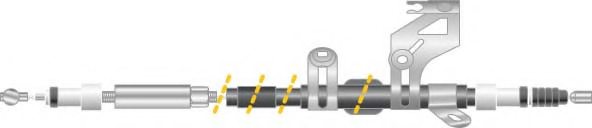 MGA CF5587 Cable, parking brake